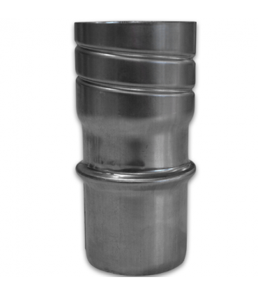 Raccord rigide mâle/flexible avec vissage DS Accessoires Ø 80 mm