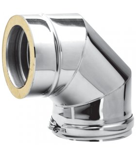 Coude ISOLÉ INOX - 30° - DIAM 180