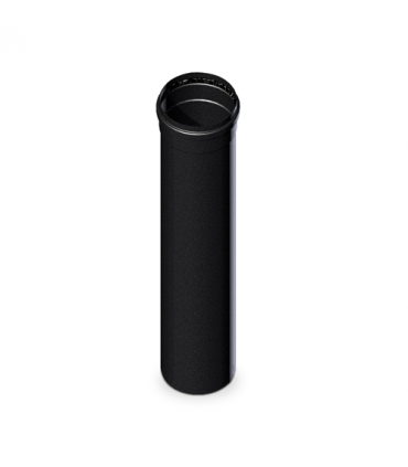 Elément 25 cm - ACIER NOIR ÉMAILLÉ - DIAM 80