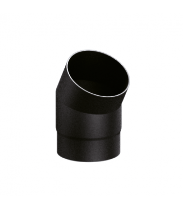 Coude 30° Ferrolux Noir Ø 130 mm